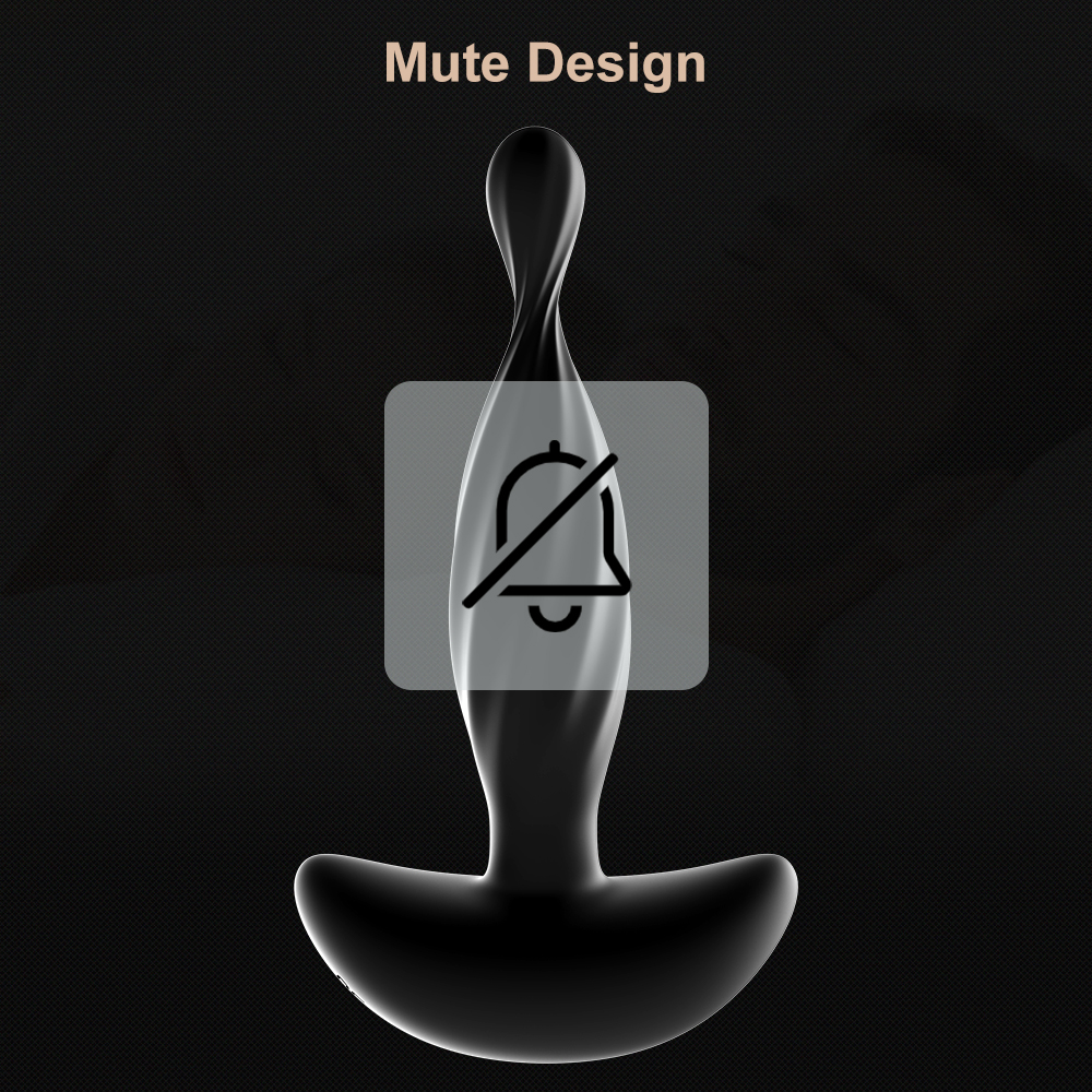 Plug Anal Vibrador con Control Remoto &ndash; Dise&ntilde;o en Espiral