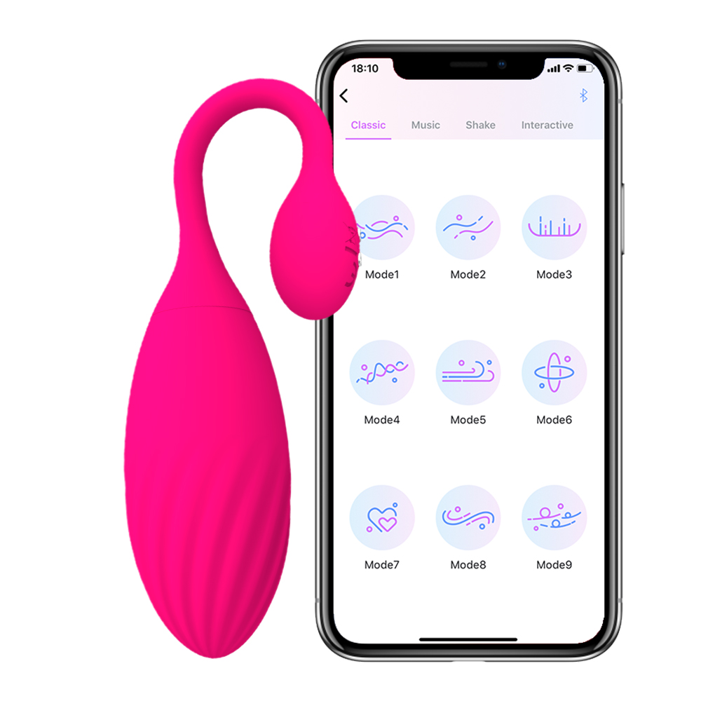 Huevo Vibrador Inal&aacute;mbrico Inteligente con Control de App