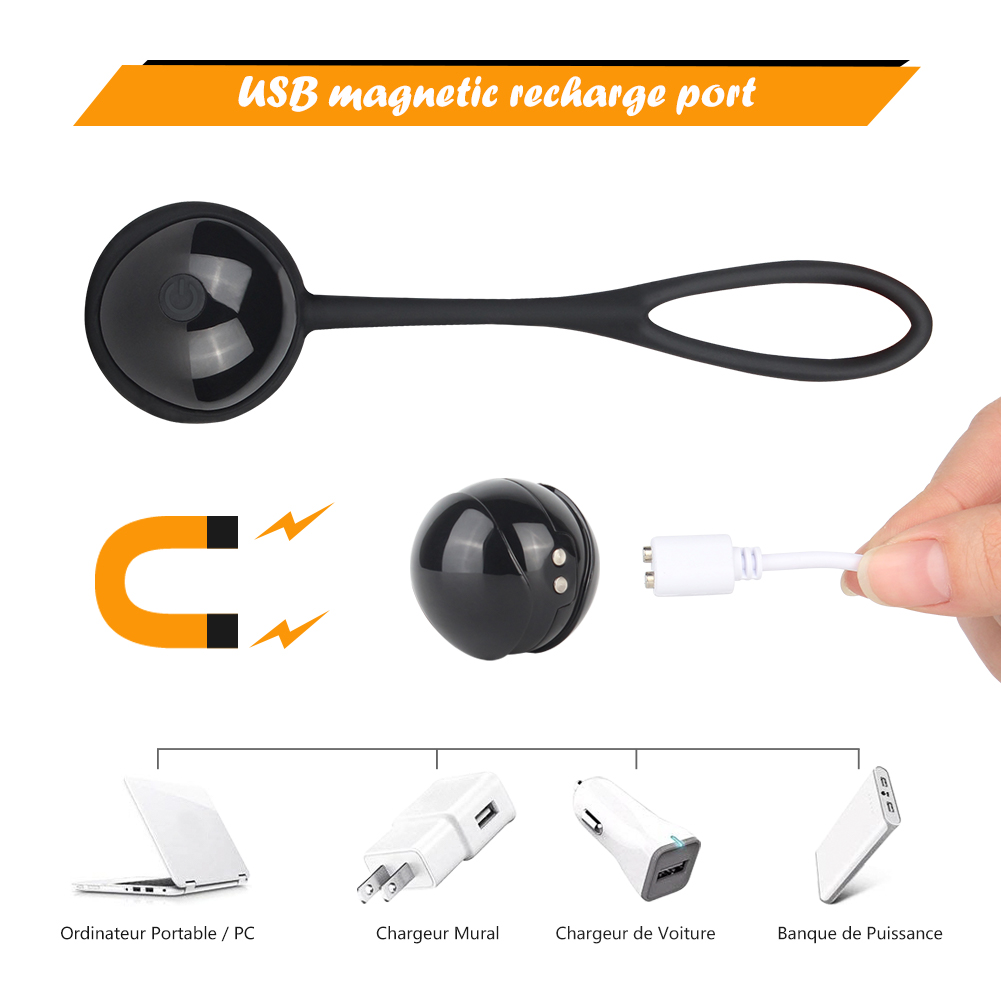 Bolas Kegel con control remoto inal&aacute;mbrico para mujer