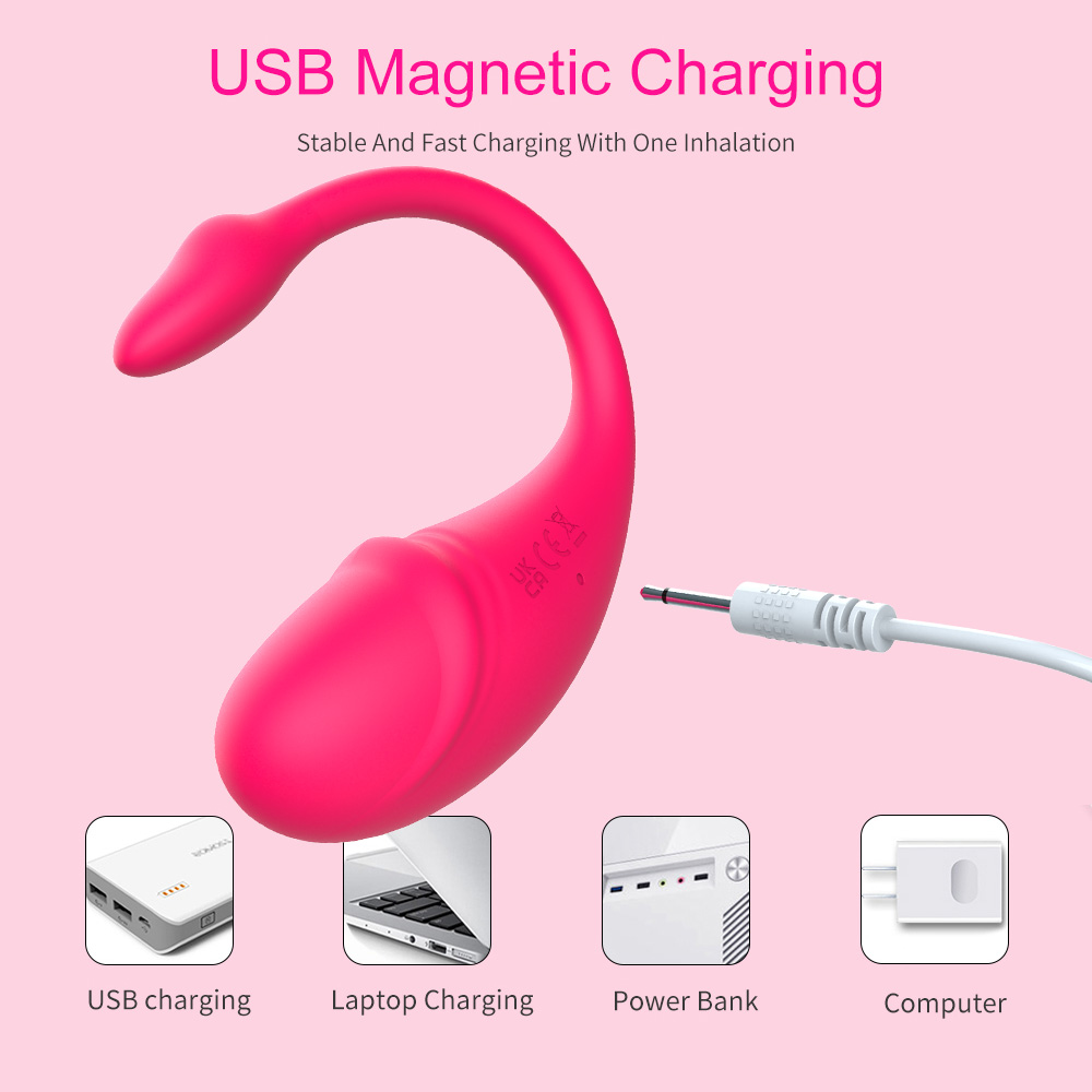 Huevo vibrante port&aacute;til inteligente