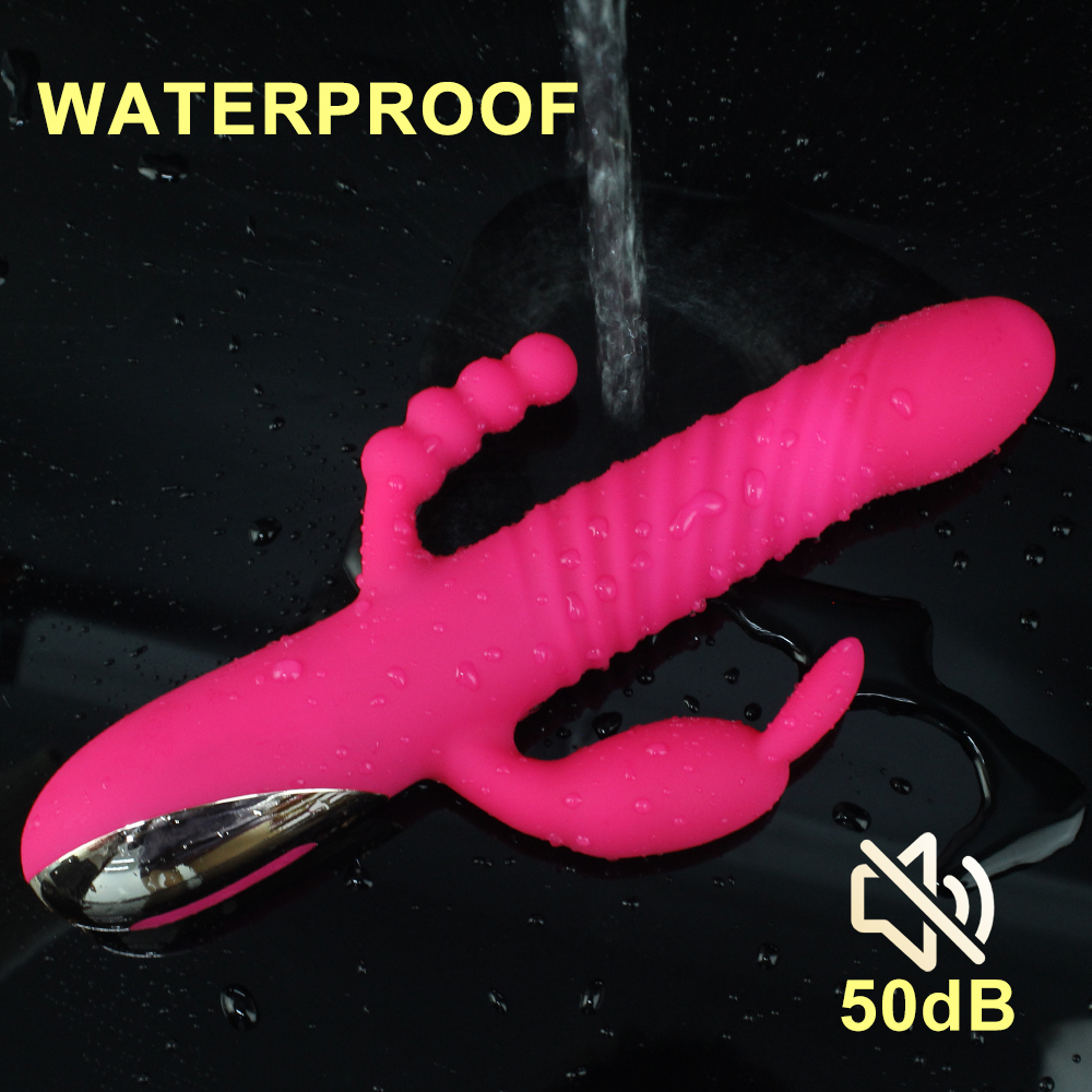 Vibrador de conejo de doble acci&oacute;n