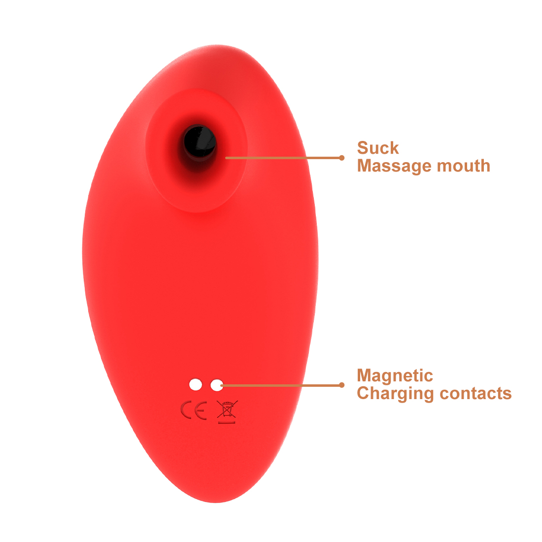 Vibrador de succi&oacute;n del cl&iacute;toris