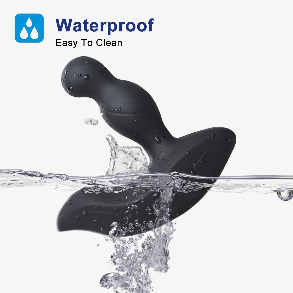 Masajeador de pr&oacute;stata con control remoto inal&aacute;mbrico