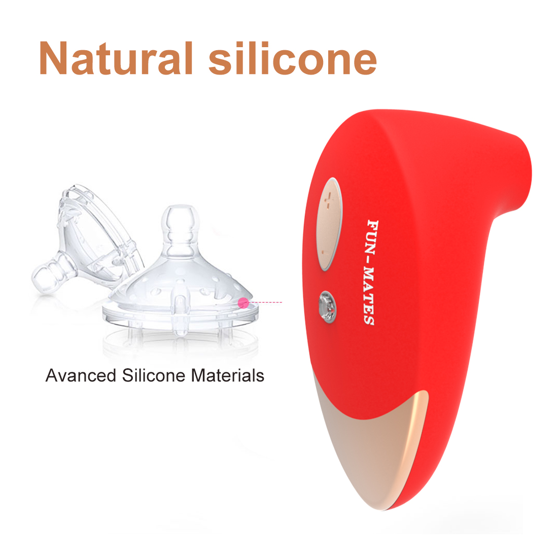 Vibrador de succi&oacute;n del cl&iacute;toris