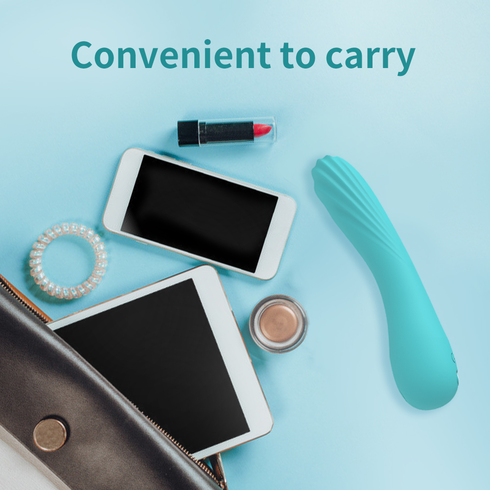 Vibrador de punto G de silicona suave para mujer