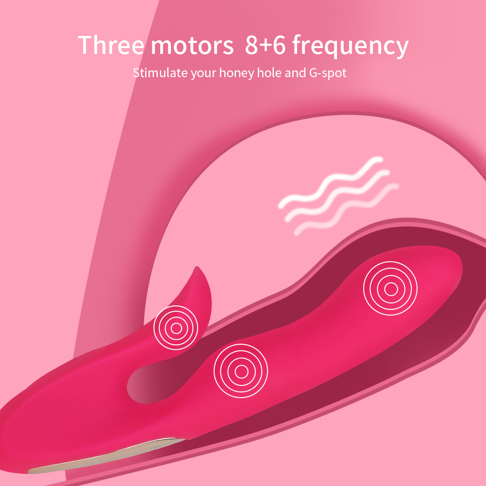 Vibrador de doble estimulaci&oacute;n