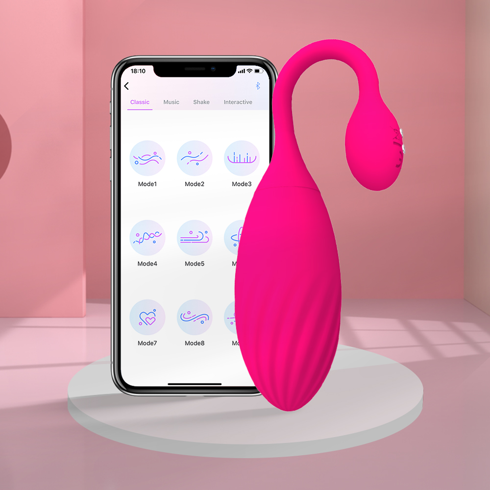 Huevo Vibrador Inal&aacute;mbrico Inteligente con Control de App