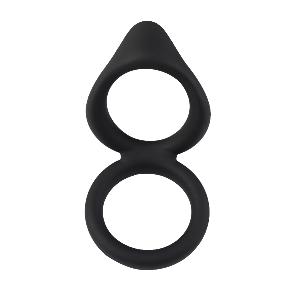 Anillo de pene de doble retardo Anillos de pene de silicona