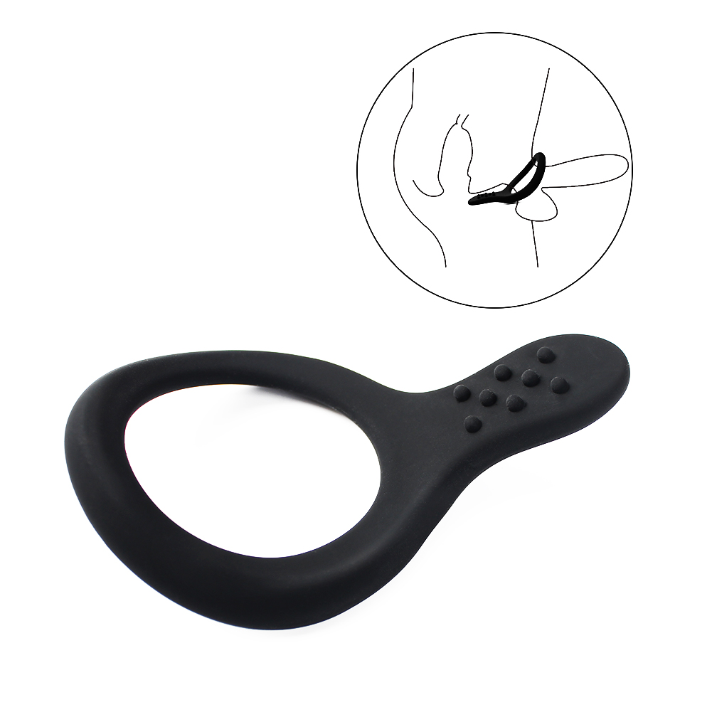 Anillo el&aacute;stico para el pene Anillo f&iacute;sico de bloqueo de esperma